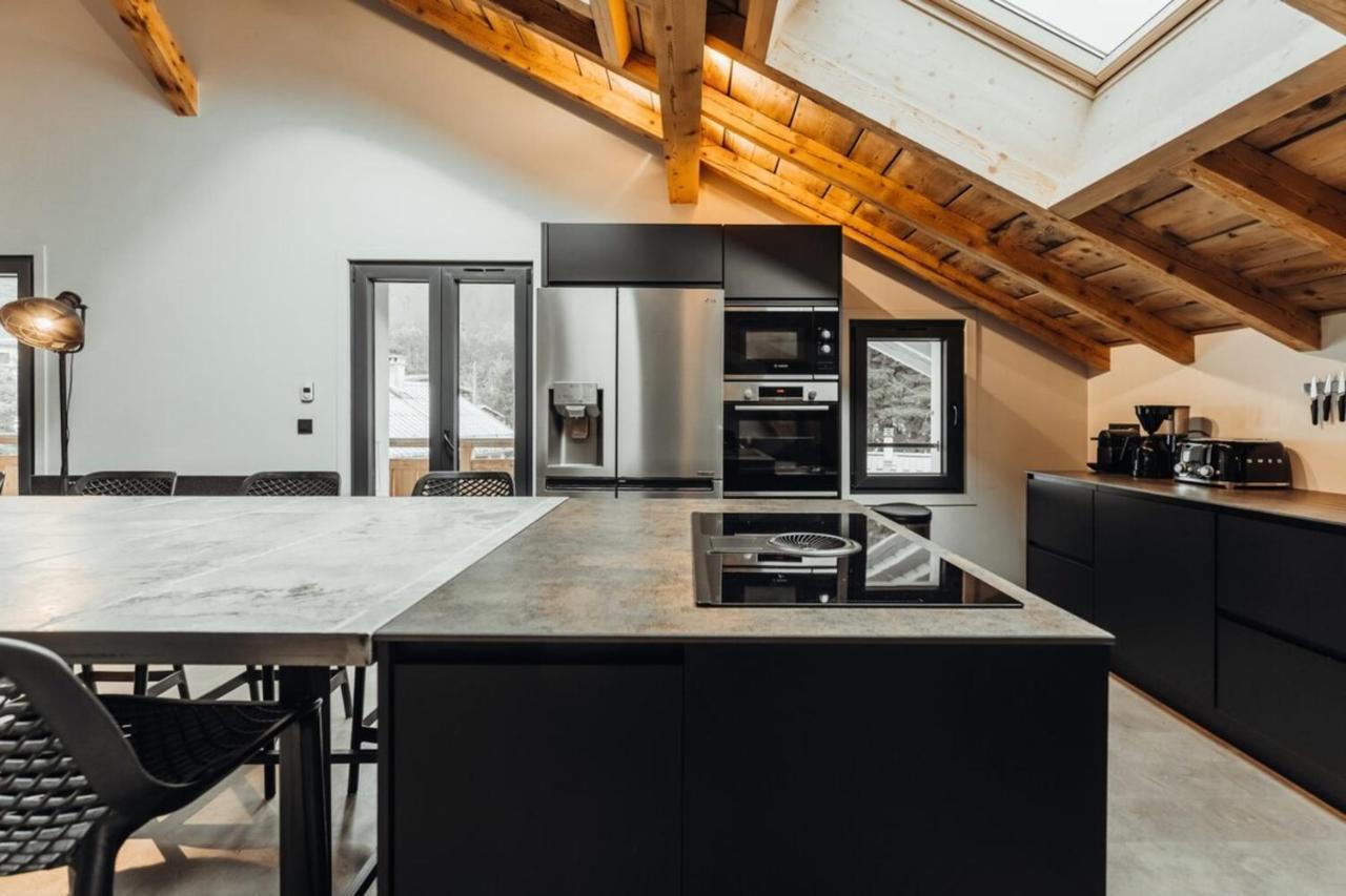 Luxurious 3-Bedroom Flat With Sauna And Garage Chamonix Exteriér fotografie