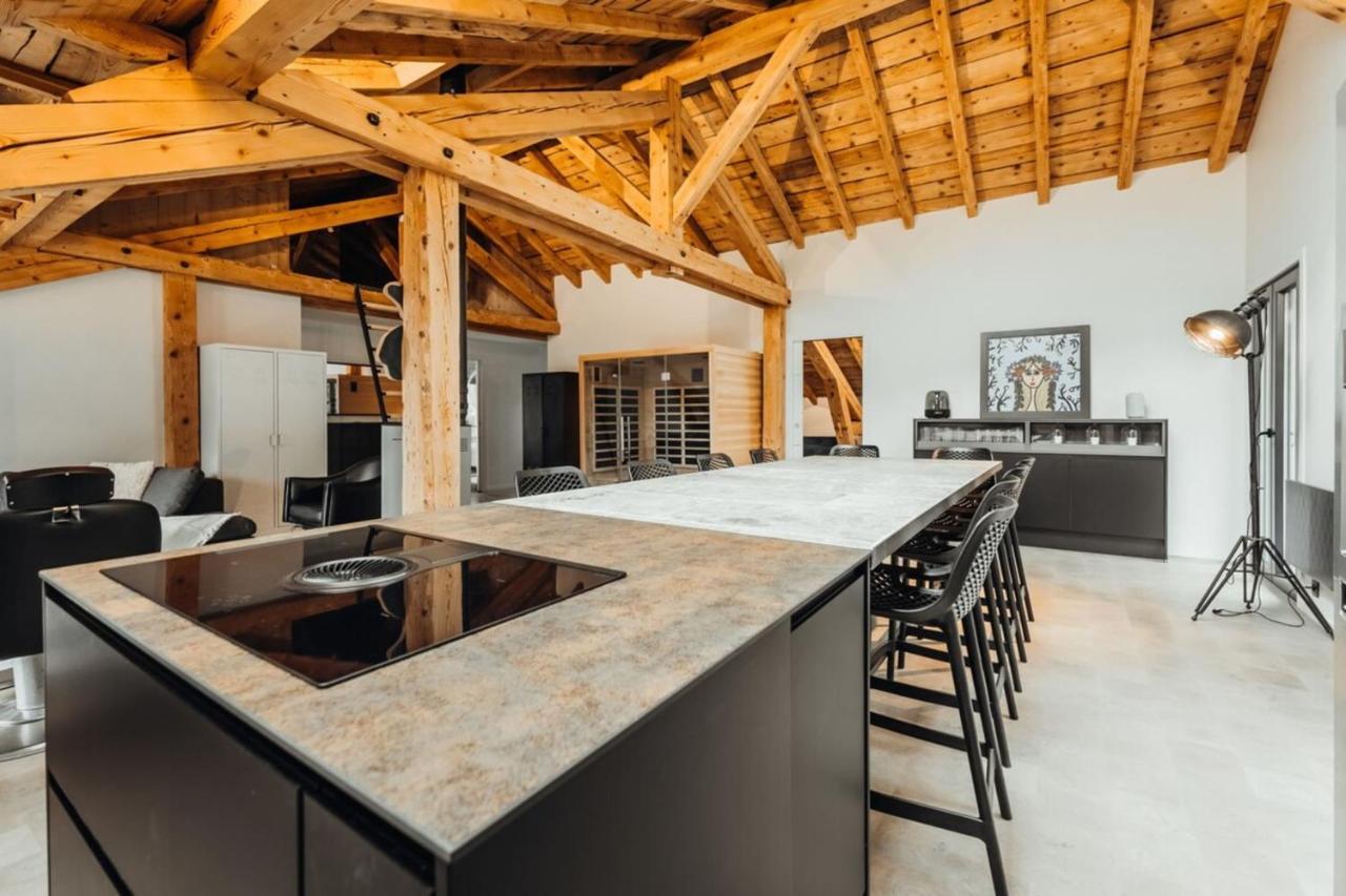 Luxurious 3-Bedroom Flat With Sauna And Garage Chamonix Exteriér fotografie