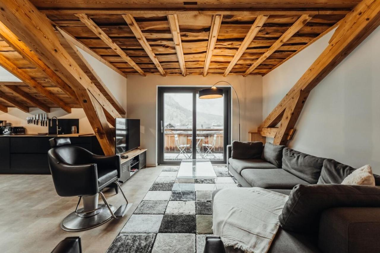 Luxurious 3-Bedroom Flat With Sauna And Garage Chamonix Exteriér fotografie